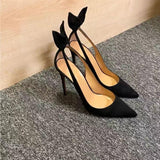 Women Pumps Suede High Heels Shoes 2024 Fashion Office Shoes Stiletto Party feast Shoes Female Comfort Women Heels