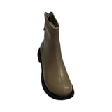 Chunky Waterproof Short Shoes for Woman Platform Booties Round Toe Women's Ankle Boots Free Shipping and Low Price
