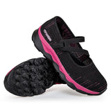New Women's Mesh Shoes Breathable Casual Shoes Spring Women Comfort Light Walking Shoes Slip on Non-slip Flat Mom