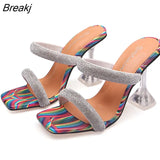 Summer Shoes Women Party Shoes Fashion Ladies Heeled Shoes Women High Heels Sandals Brand Woman Thin Heel 9cm