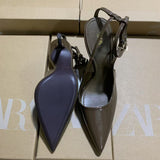 Breakj New Spring 2025 On The New Fashion Temperament High-End Single Shoe Tip Light Luxury Style Point-In-Point Single Shoe