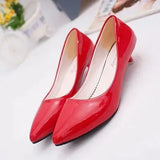 Cm Low Heel High Heels Stiletto Wild Women's Shoes Simple Comfort Work Shoes Shallow Mouth Pointed Single Shoes Fashion