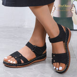 Wedge Sandals for Women Summer 2023 Casual Non Slip Walking Shoes Woman Comfortbale Platform Beach Sandalias
