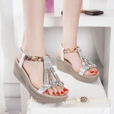 Women Wear The New 2024 Comfortable Elastic Flat-Bottomed Fashionable Large-Size Women's Shoes In