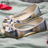 New Summer Women Flat Fish Mouth Sandals Flax Woman Fashion Canvas Wedges Open Toe Non-Slip Sole Slip on Female