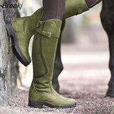 Women Boots Pu Leather Zipper Retro Casual Womans Booties Gladiator Low Heel Shoes Ladies Fashion Botas Mujer