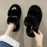 It And Wear It! Online Celebrity Hairy Slippers Women Wear New Style Fairy Ins Chao Slippers In Autumn And Winter Of