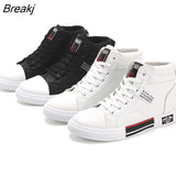 Men High-Top Skateboard Shoes Leather Men's Casual Sneakers Male Non-Slip Sport Shoes Zapatillas Hombre Mens