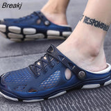 New Men Sandals Summer Flip Flops Slippers Men Outdoor Beach Casual Shoes Cheap Male Sandals Water Shoes Sandalia