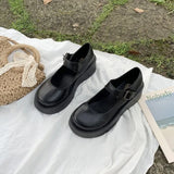 2024, The New Spring And Summer Mary Jane Shoes Loose Cake Bottom Bow Students JK All Kinds Of Sweet