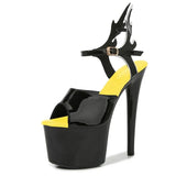 Stripper Heels Women Shoes Sexy Show Sandals Party Club Platform Stiletto High-heeled Pole Dance Prom Dress Shoes