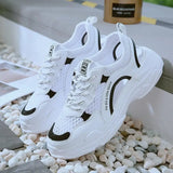 Fashion Mesh Breathable Women Dad Shoes Summer Hot Sale Light Minimalist Hollow Sports Sandals Large