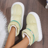 Women's Winter Warm Cotton Padded Shoes Thick Sole Down Waterproof Snow Boots for Women 2023 Non Slip Platform Ankle Botas
