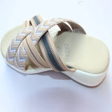 Breakj 2024 Spring And Summer New Thick Bottom Slope And New Flat Floor Cross With Cold Slippers