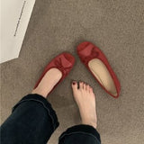 Sense Of Minority French Soft-Soled Single Shoes Women's Spring And Summer Style 2024 New Xiaoxiangfeng Doudou Grandma