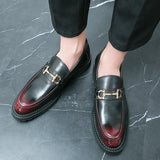 Men's Shoes slip on fashion Loafers Classic Italian Casual Shoes Men Party Shoes outdoor Office Wedding Dress Shoes