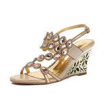 Heel Diamond Sandals Women 2024 Summer New Fishmouth Fashion Elegant Diamond Sandals High-Heeled Slippers Leather Women's