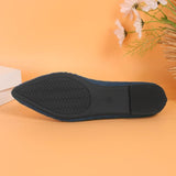 Shallow Single-Shoe Women's 2025 Autumn New Female Version Of Flying Flat Base Soft Sole Comfortable One-Footed Pedal Bean