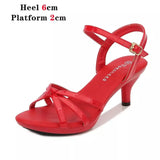 Sandals Women Shoes Size 43 Thin Heels Summer Naked Color Peep Toe High Heels Sexy Nightclub Party Slides Heels