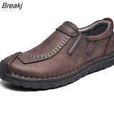 Men Shoes Slip On Loafers Spring Autumn Comfortable Fashion designer Casual Leather Men Shoes