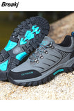Men Winter Snow Boots Waterproof Casual Sports Shoes Warm Men's Boots Large Size Outdoor Low Top Hiking Boots Work