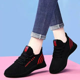Women's New Lace Up Sneakers Female Casual Breathable Mesh Platform Sneakers Fashion Ladies Soft Comfy Sneaker Tenis