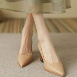 Women's Summer Footwear Pumps Formal Shoes for Woman 2023 Pointed Toe Office Black Moccasins on Heeled High Heels Quality