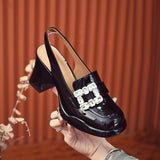 Women Sandals Sexy High Heels Slip-On Women Shoes Thick Heels Platform Fashion Summer Female Pumps New