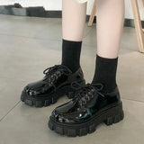 chunky platform heels mary jane Shoes lolita platform shoes Oxfords Women School Uniform Student Shoes Girls Kawaii