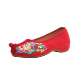 Breakj Head Shoes Opera Shoes Embroidered Cloth Shoes Ethnic Wind Spring Autumn Women's Shoes Single