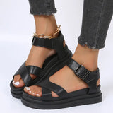 Women Platform Sandals Summer Fashion Flats Sports Shoes 2023 New Designer Brand Walking Shoes Dress Slingback Women