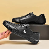 Men Casual Sneakers 2023 New In Ankle Boots Lace Up Males Shoes Fashion High Quality Loafers Men Luxury Casual Shoes