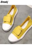 Little White Shoes Female Autumn 2023 New Korean Version Campus Breeze Comfort Lady Leisure Shoes Student Shoes