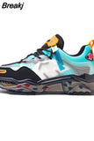 Men sneakers fashion breathable outdoor sports running high quality summer breathable jogging casual vulcanized men's