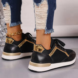 Lightweight Platform Sneakers for Women Plus Size White Sports Shoes Woman 2024 Spring Casual Shoes Zaptillas De