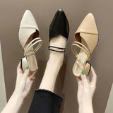 Breakj And Cool Slippers Women's Summer 2025 New Half-Slippers Korean Version Inside And Outside Wear High And Female