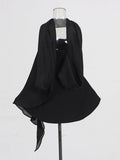 Casual Style Dress Women 2025 Spring New Fashion Temperament Elegant Solid Color Boobs Design Short Skirt