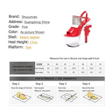 Shoes Pole Dance High Heels Sexy Women Shoes Transparent Sandals Women Wedding Dress 2023 Pistol Heel Female