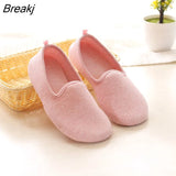 2022 Winter-Autumn At Home Thermal Cotton-Padded Slippers Women's Cotton Slippers Indoor Slippers With Soft Outsole