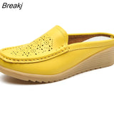 Summer Woman Shoes Platform Slippers Wedge Flip Flops Women Non-Slip Slippers For Women Casual Mules Female