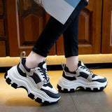 New Women's Shoes Fashion Women Sneakers Women's Vulcanize Shoes Korean Female Platform Thick Sole Casual Lady Shoes