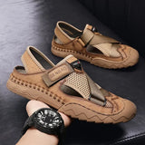Men Sandals Non-slip Summer High Quality Outdoor Beach Slippers fashion Casual Shoes Cheap Men's shoes Water Shoes