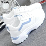 Women Sneakers 2023 New Fashion Autumn Casual Sports Comfortable Breathable White Flats Female Platform Winter Vulcanized