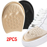 Women Men Pain Relief Forefoot Insert Half Insoles Non-slip Sole Cushion Reduce Size Filler High Heels Pain Relief Shoe
