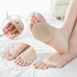 Toes Forefoot Pads for Women New High Heels Half Insoles Calluses Corns Foot Pain Care Sponge Socks Toe Pad