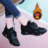 Women Autumn Black Casual Sneakers Female New Comfortable Sport Shoes Breathable Sneakers Ladies Running Shoes Zapatos De
