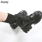 Woman 2023 New Ladies Casual Stretch Fabric Socks Boots Fashion Cross-tied Women Shoes Platform Boots Gothic