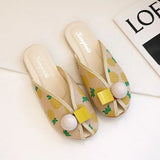 Slippers Lady Home Slippers Casual Beach Flip Flops Thick Bottom Sandals Women Shoes