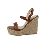 Wedges Sandals Women Casual Summer Shoes Platform Chic Walking Boho Light Braided Comfort Dress High Heels Size