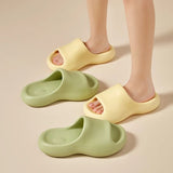 2024 Eva Platform Cloud Slippers Women Summer Thick Bottom Pillow Slides Woman Non Slip Soft Flip Flops Beach